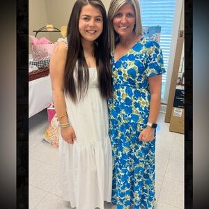 White Abercrombie dress